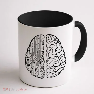 Programmer Coder Developer Programming Brain Programmer Coffee Mug back