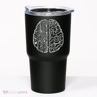 Programmer Coder Developer Programming Brain Programmer Tumbler thumb 0