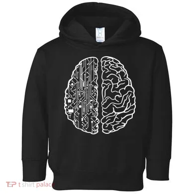 Programmer Coder Developer Programming Brain Programmer Toddler Hoodie