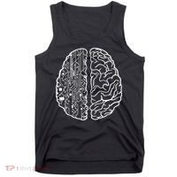 Programmer Coder Developer Programming Brain Programmer Tank Top thumb 0