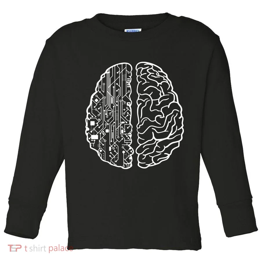 Programmer Coder Developer Programming Brain Programmer Toddler Long Sleeve