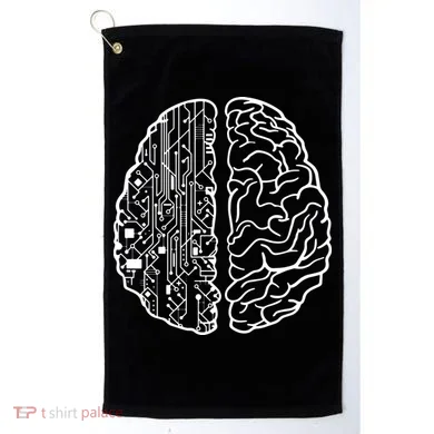 Programmer Coder Developer Programming Brain Programmer Golf Towel