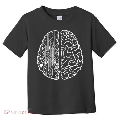 Programmer Coder Developer Programming Brain Programmer Toddler T-Shirt