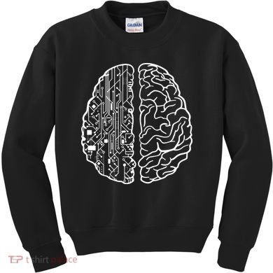 Programmer Coder Developer Programming Brain Programmer Kids Sweatshirt