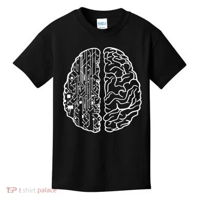 Programmer Coder Developer Programming Brain Programmer Kids T-Shirt