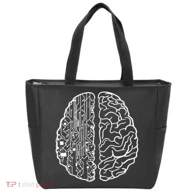 Programmer Coder Developer Programming Brain Programmer Tote Bag
