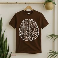 Programmer Coder Developer Programming Brain Programmer T-Shirt thumb 2