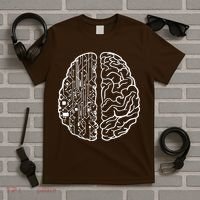 Programmer Coder Developer Programming Brain Programmer T-Shirt thumb 5