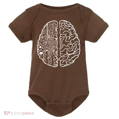 Programmer Coder Developer Programming Brain Programmer Baby Bodysuit