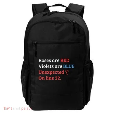 Programmer Coder Developer Programming Software Engineer Backpack