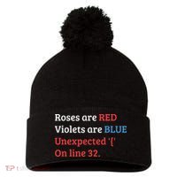Programmer Coder Developer Programming Software Engineer Pom Pom 12in Knit Beanie thumb 0