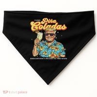 Pina Coladas Donald Trump Summer Vacation Hawaii Beach Funny USA-Made Doggie Bandana thumb 0