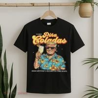Pina Coladas Donald Trump Summer Vacation Hawaii Beach Funny T-Shirt thumb 2