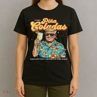 Pina Coladas Donald Trump Summer Vacation Hawaii Beach Funny T-Shirt thumb 4