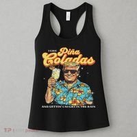 Pina Coladas Donald Trump Summer Vacation Hawaii Beach Funny Women's Tank Top thumb 3