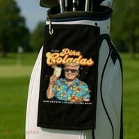 Pina Coladas Donald Trump Summer Vacation Hawaii Beach Funny Golf Towel thumb 2