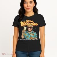 Pina Coladas Donald Trump Summer Vacation Hawaii Beach Funny Women's T-Shirt thumb 4