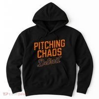 Pitching Chaos Detroit Hoodie thumb 0