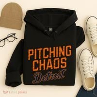 Pitching Chaos Detroit Hoodie thumb 4