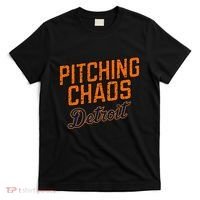 Pitching Chaos Detroit T-Shirt thumb 0