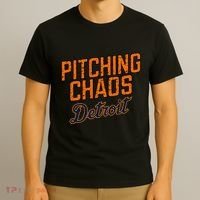 Pitching Chaos Detroit T-Shirt thumb 3