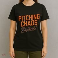 Pitching Chaos Detroit T-Shirt thumb 4