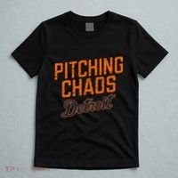 Pitching Chaos Detroit T-Shirt thumb 5