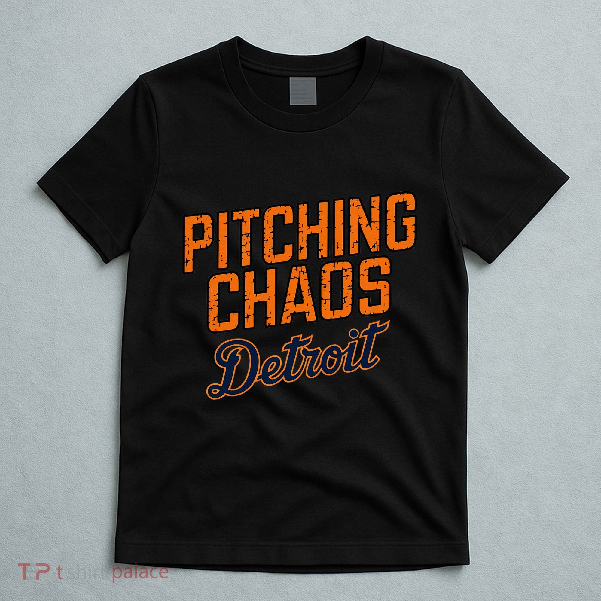 Pitching Chaos Detroit T-Shirt
