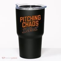 Pitching Chaos Detroit Tumbler thumb 0