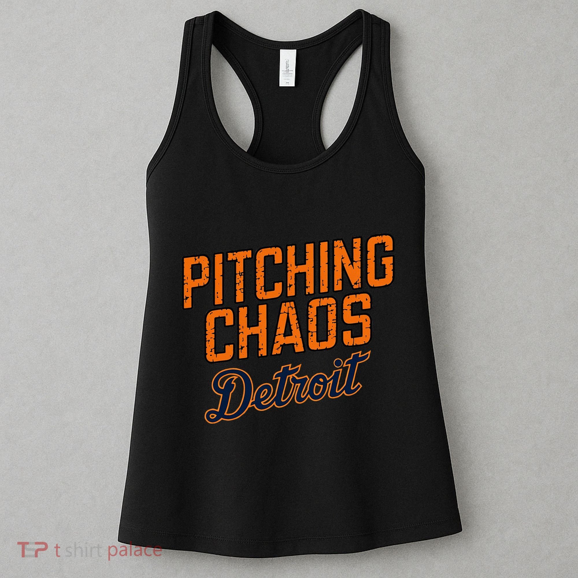 Pitching Chaos Detroit Women's Tank Top