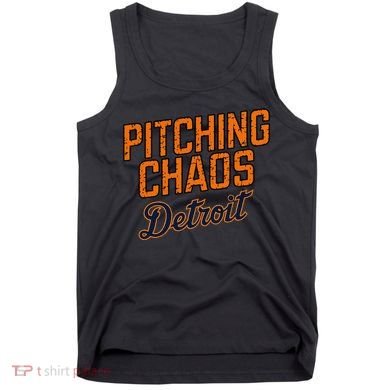 Pitching Chaos Detroit Tank Top