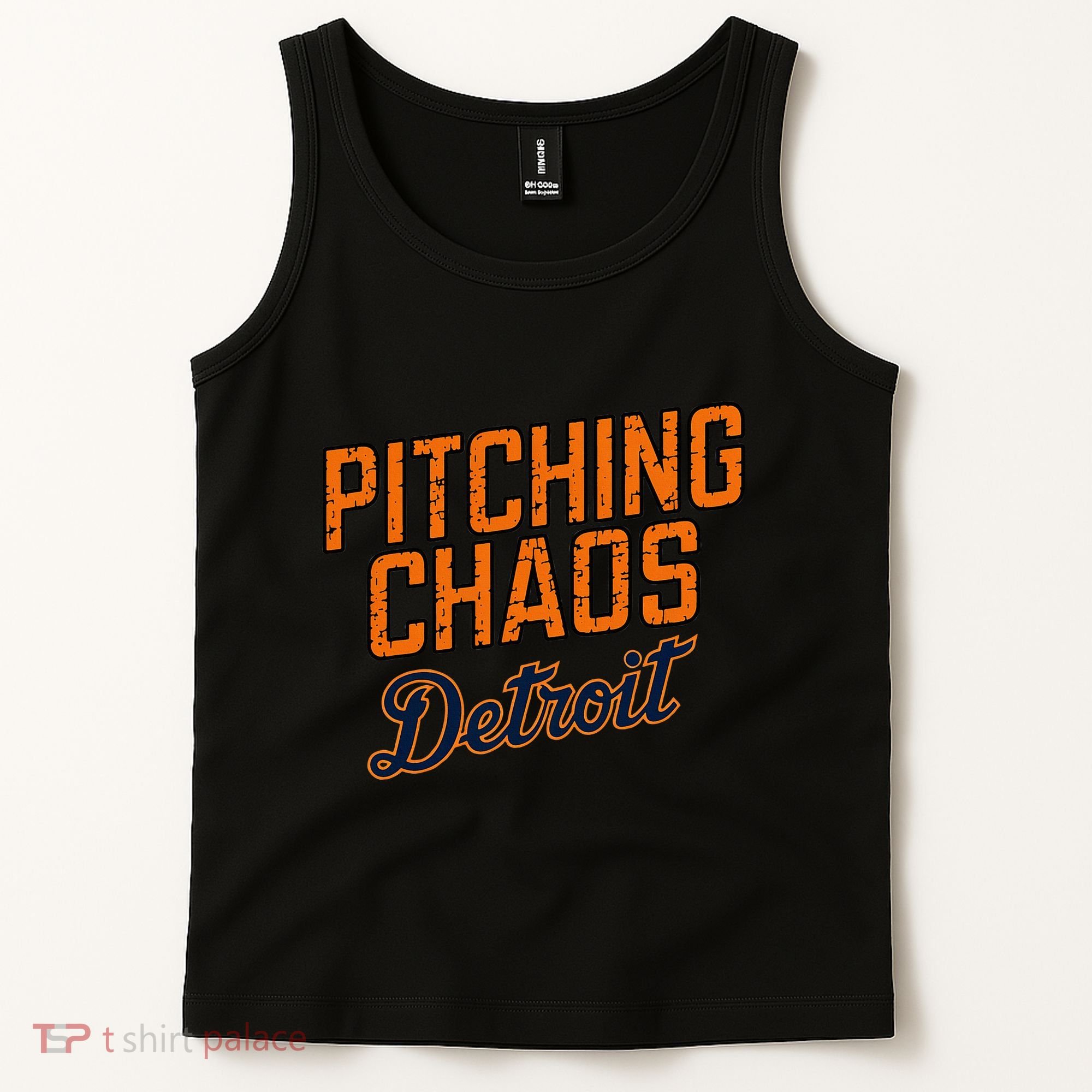 Pitching Chaos Detroit Tank Top