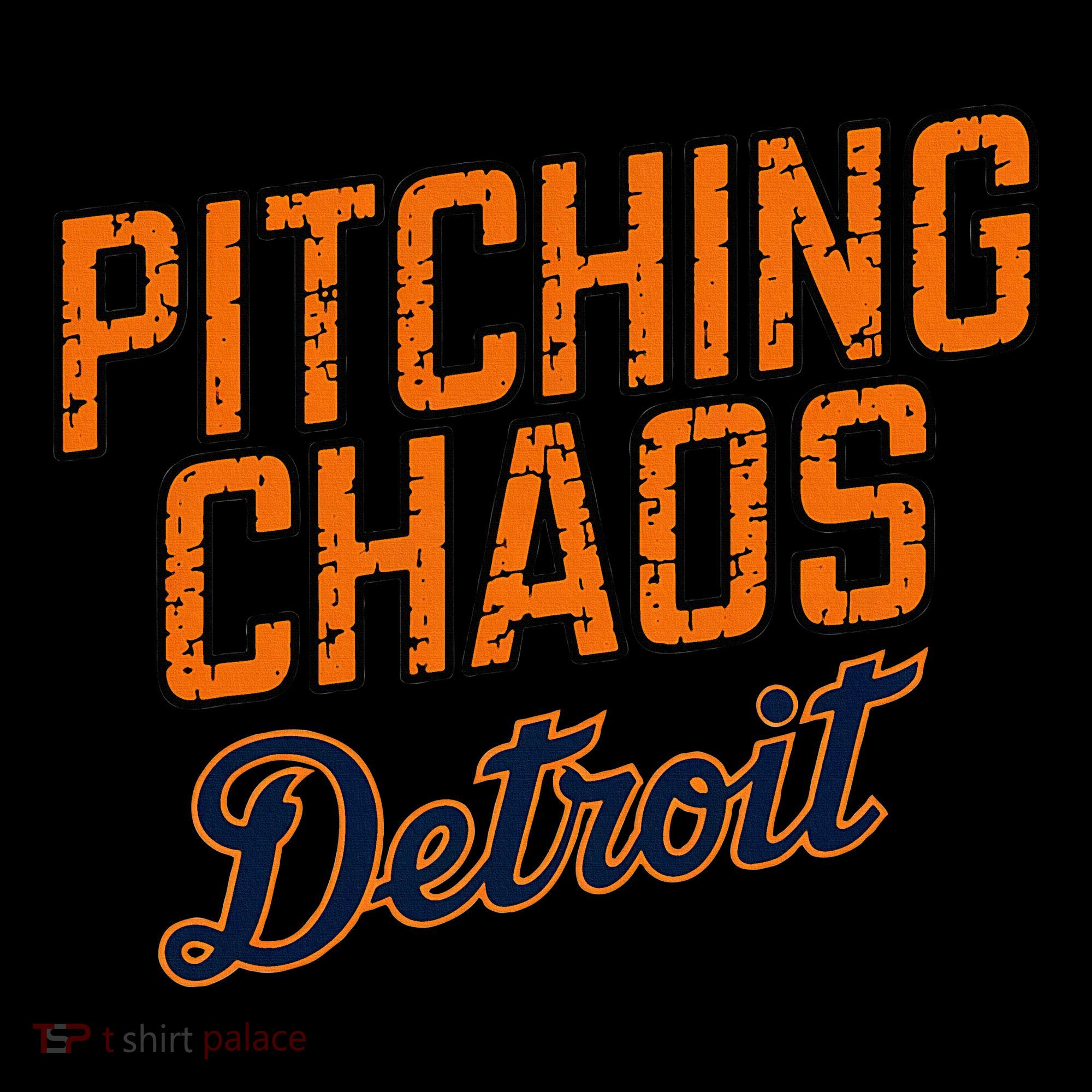 Pitching Chaos Detroit Tank Top