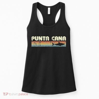Punta Cana Dominican Republic Shark Women's Tank Top