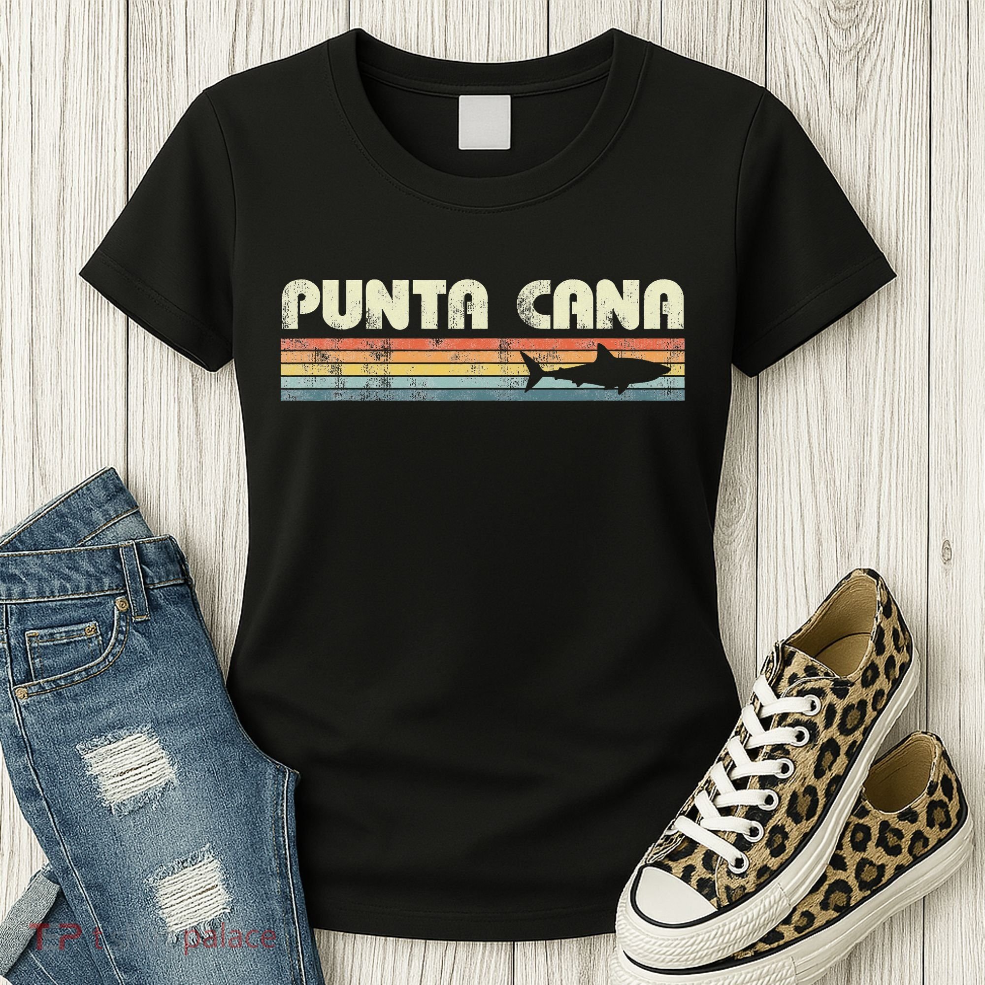 Punta Cana Dominican Republic Shark Women's T-Shirt