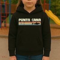 Punta Cana Dominican Republic Shark Kids Hoodie thumb 3