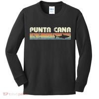 Punta Cana Dominican Republic Shark Kids Long Sleeve Shirt thumb 0