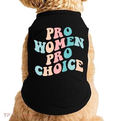 Pro Choice Equal Rights Feminist Retro Doggie Tank