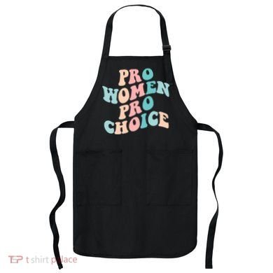Pro Choice Equal Rights Feminist Retro Apron