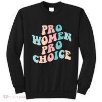 Pro Choice Equal Rights Feminist Retro Sweatshirt thumb 0