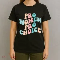 Pro Choice Equal Rights Feminist Retro T-Shirt thumb 4