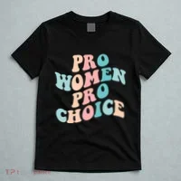 Pro Choice Equal Rights Feminist Retro T-Shirt thumb 5