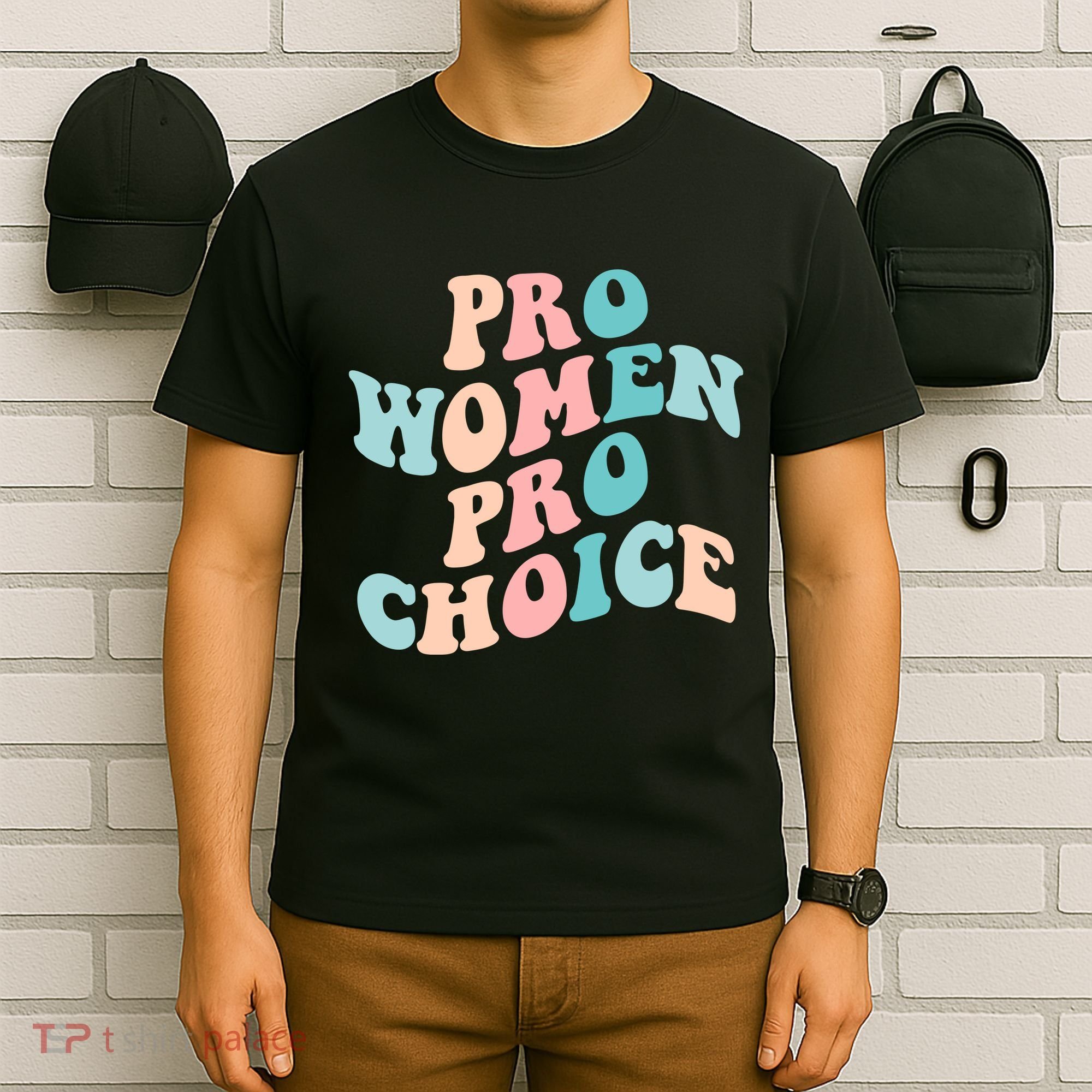 Pro Choice Equal Rights Feminist Retro T-Shirt