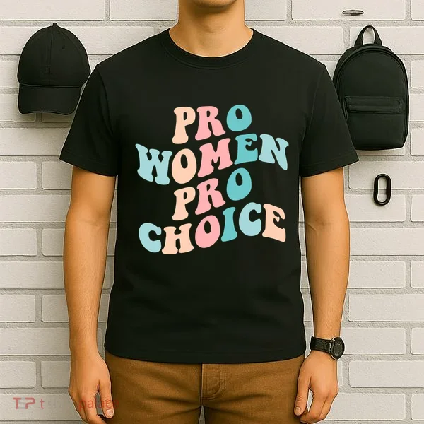 Pro Choice Equal Rights Feminist Retro T-Shirt