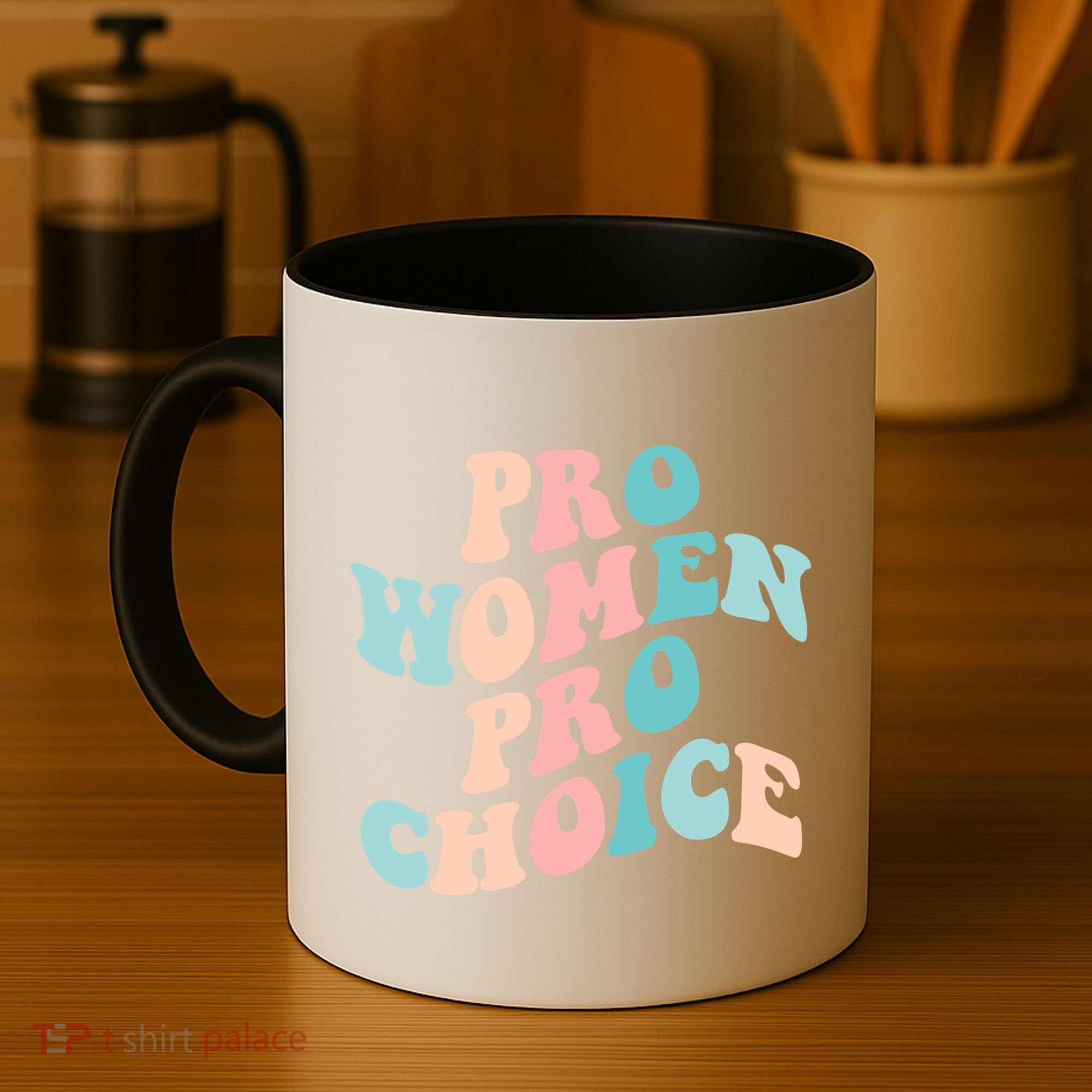Pro Choice Equal Rights Feminist Retro Coffee Mug