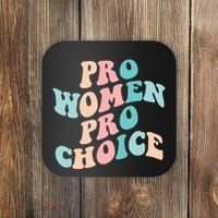 Pro Choice Equal Rights Feminist Retro Coaster thumb 0