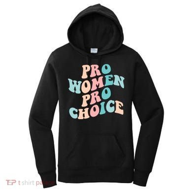 Pro Choice Equal Rights Feminist Retro Women's Hoodie