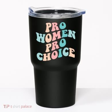 Pro Choice Equal Rights Feminist Retro Tumbler