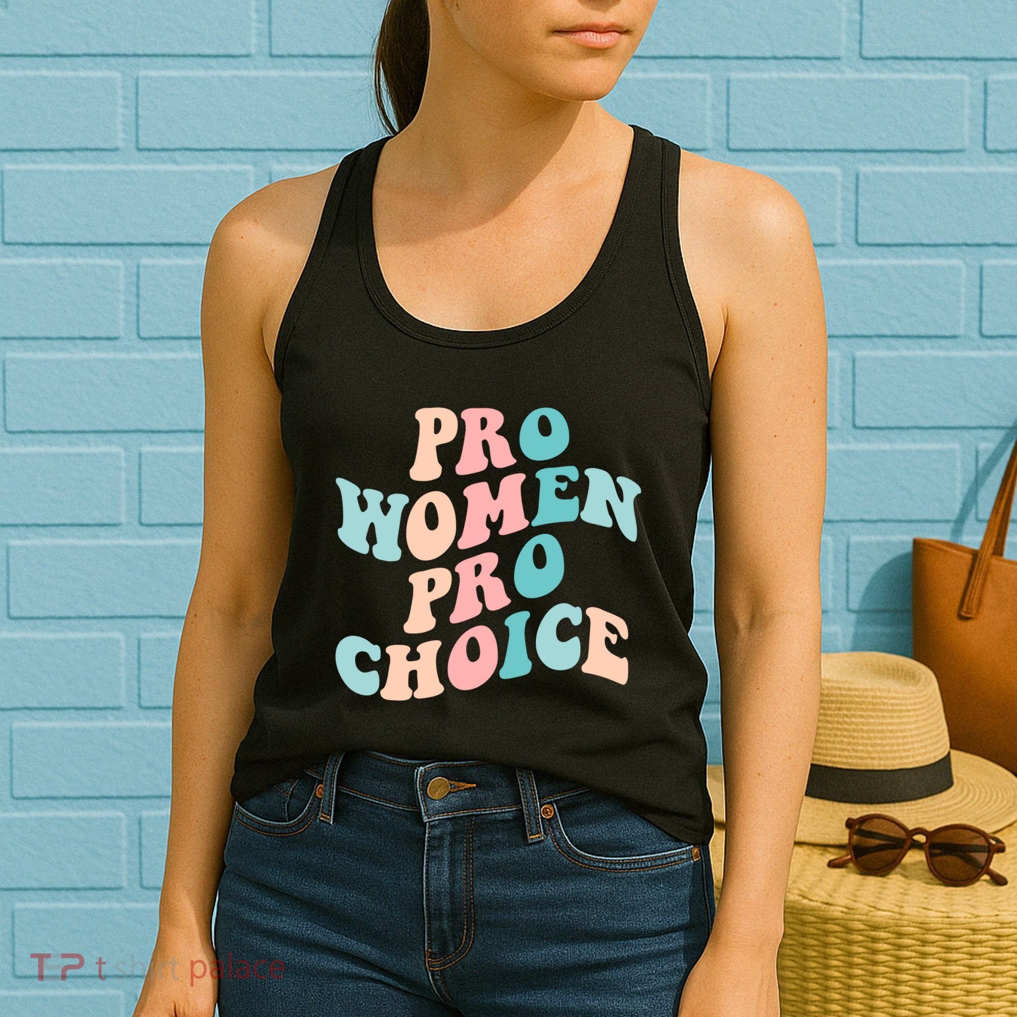Pro Choice Equal Rights Feminist Retro Women's Tank Top