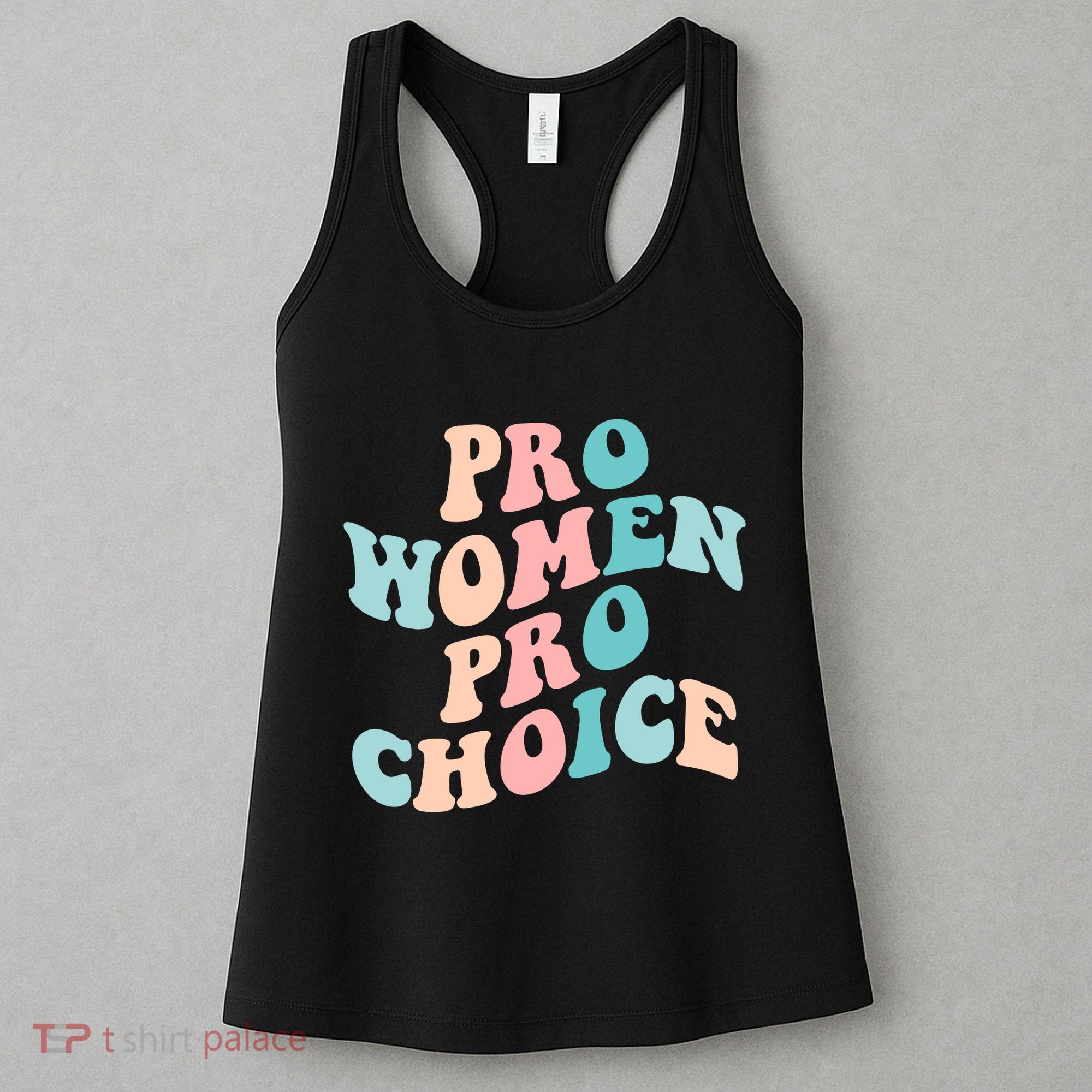 Pro Choice Equal Rights Feminist Retro Women's Tank Top
